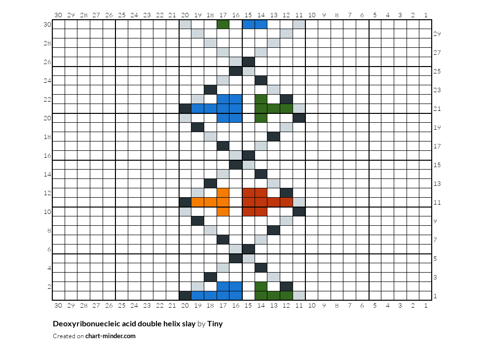 Deoxyribonuecleic acid double helix slay