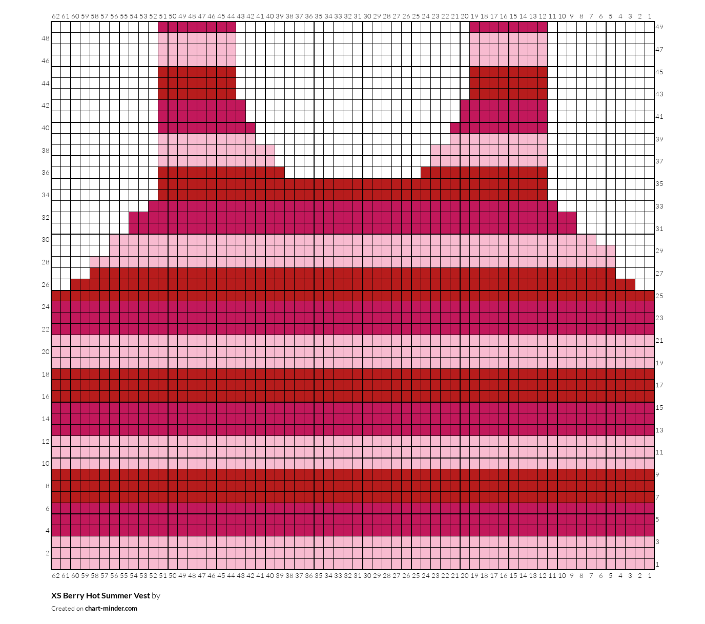 XS Berry Hot Summer Vest