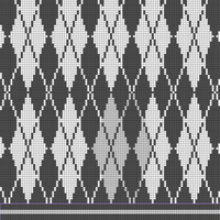 Argyle vest