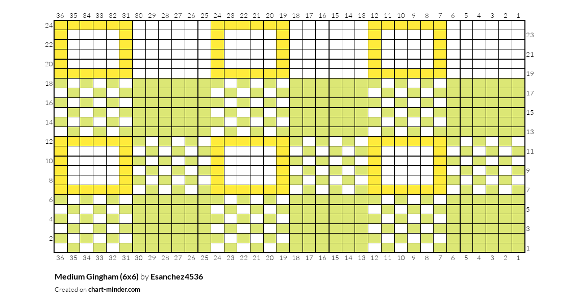 Medium Gingham (6x6)