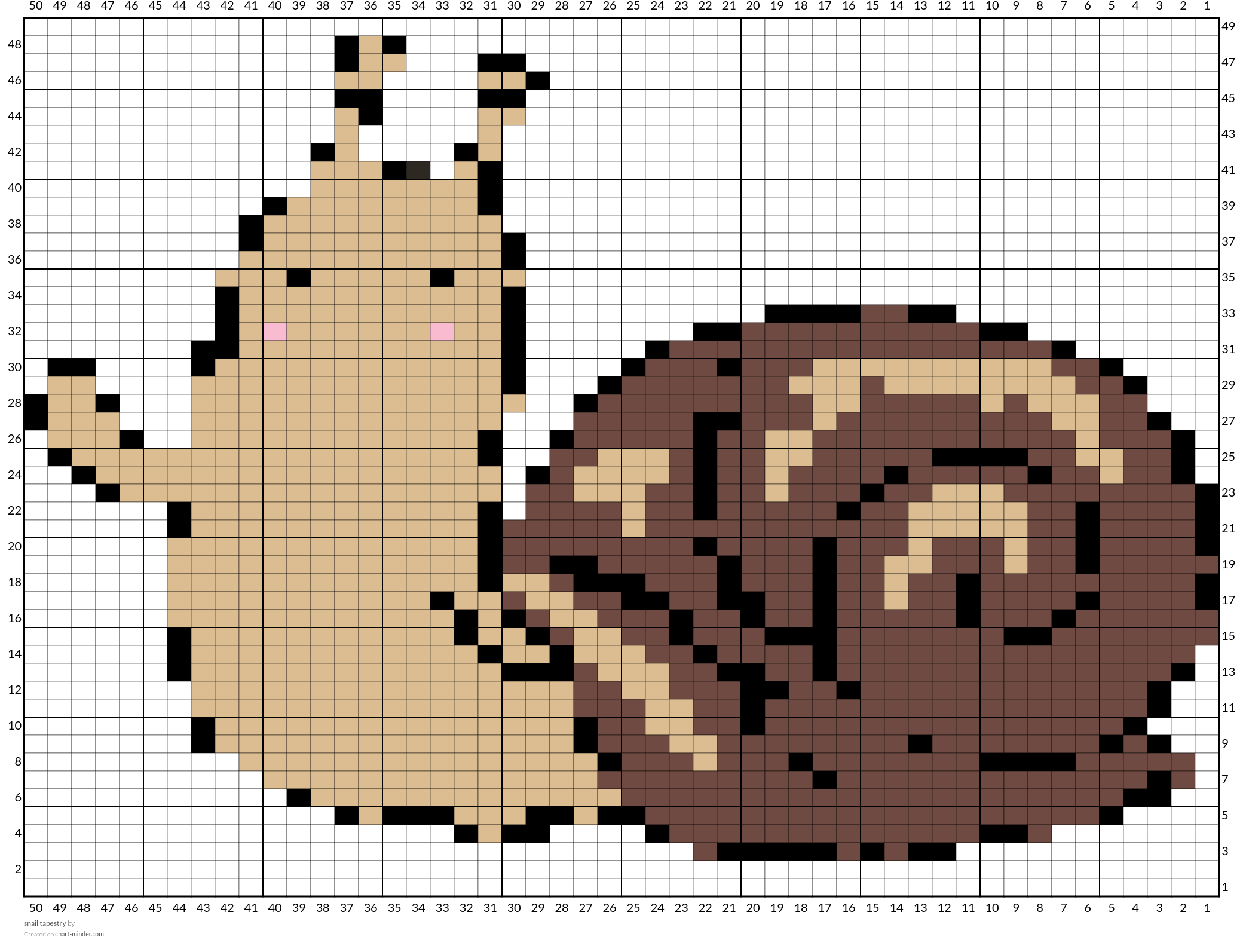 snail tapestry