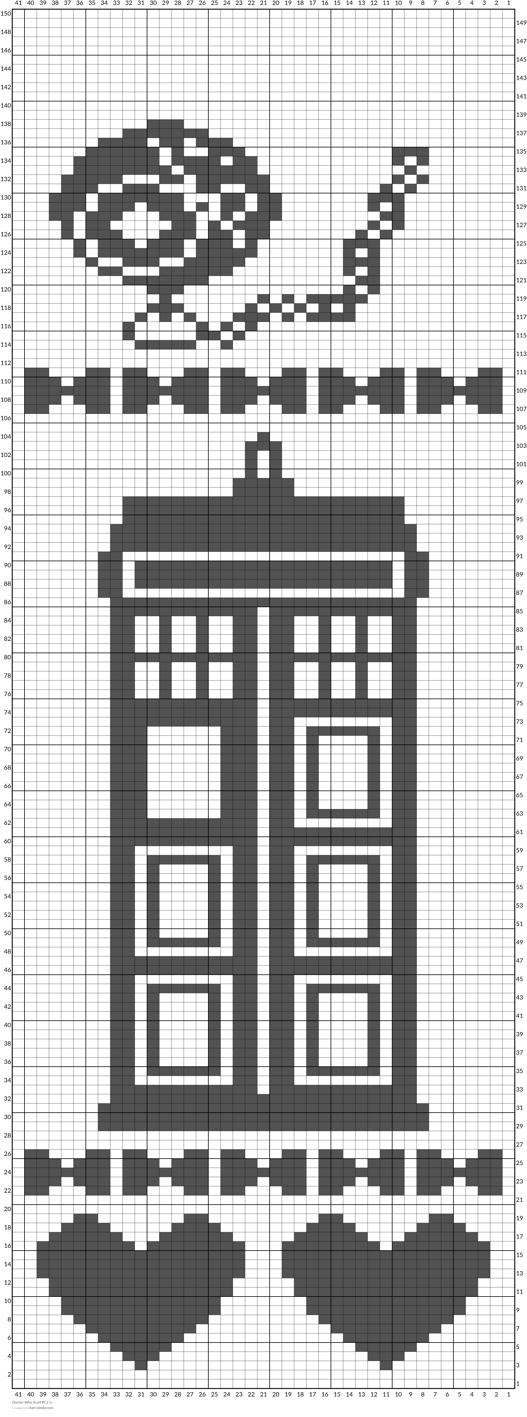 Doctor Who Scarf Pt 2