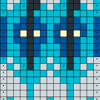 Hela with my yarn colors