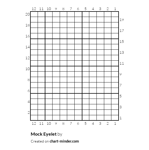 Mock Eyelet