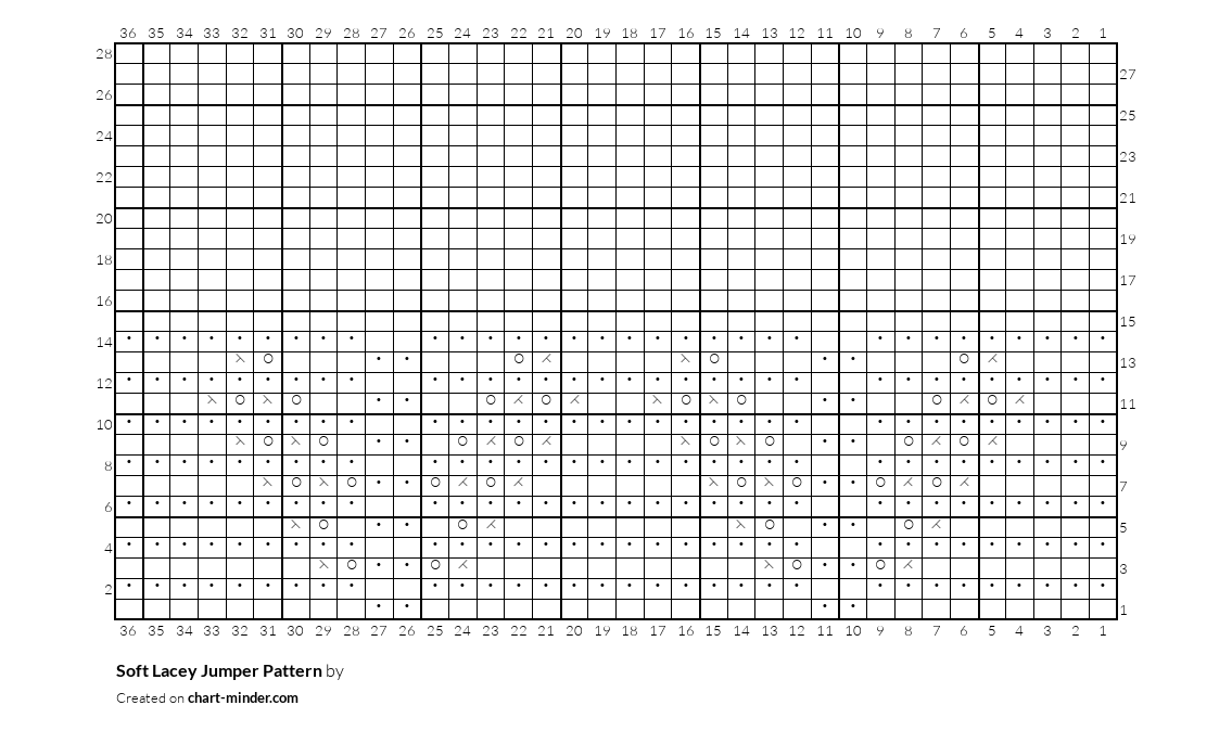 Soft Lacey Jumper Pattern