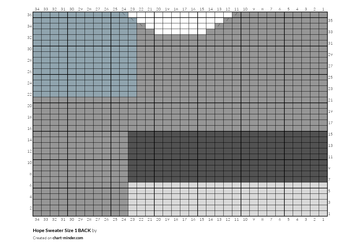 Hope Sweater Size 1 BACK