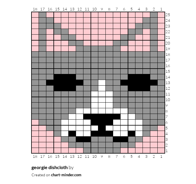 georgie dishcloth