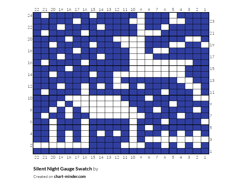Silent Night Gauge Swatch