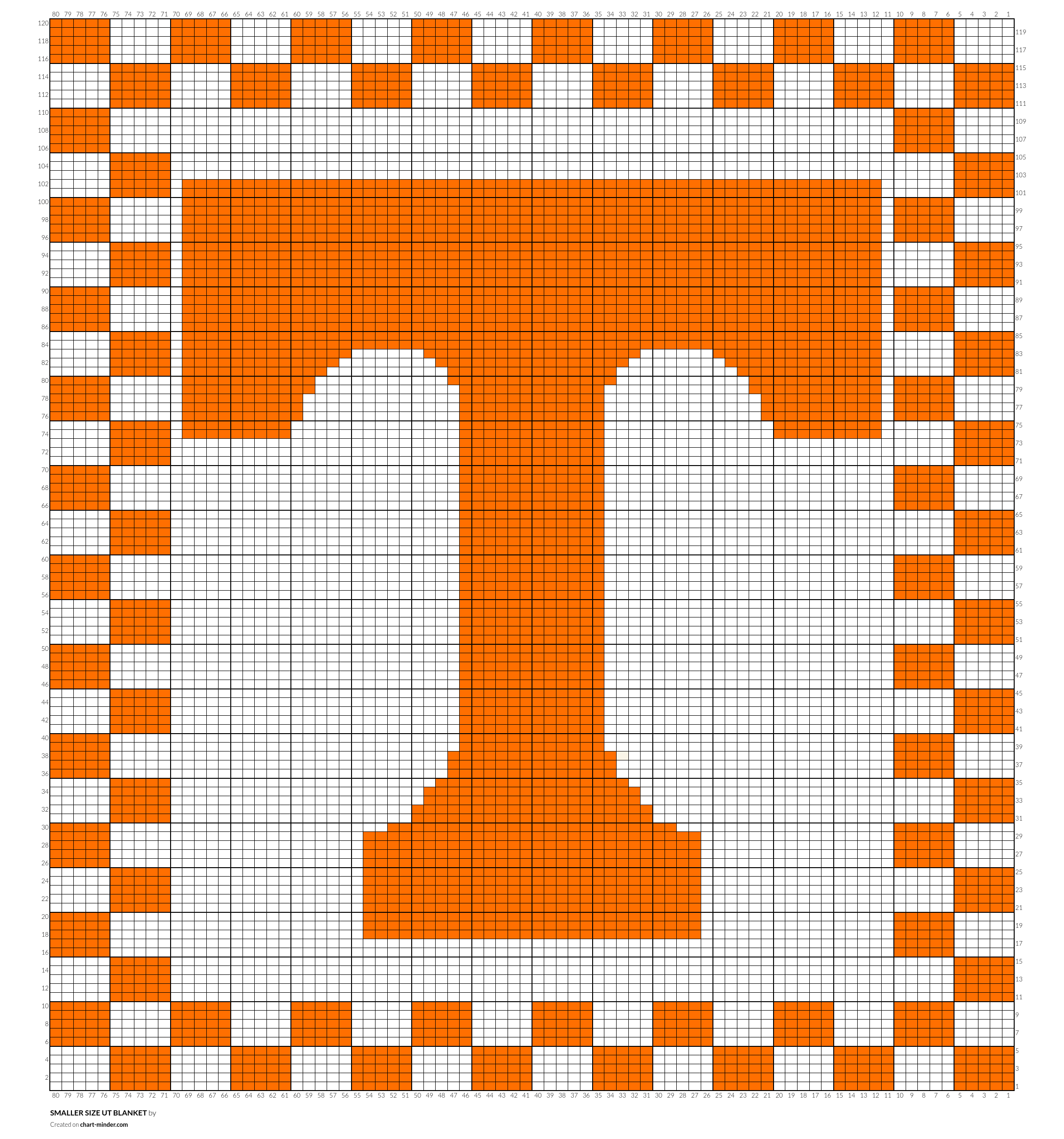 SMALLER SIZE UT BLANKET