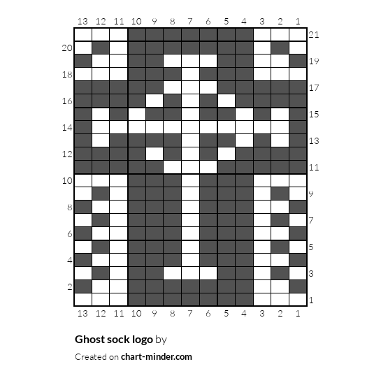 Ghost sock logo