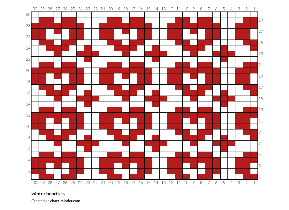 winter hearts