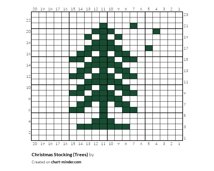 Christmas Stocking (Trees)