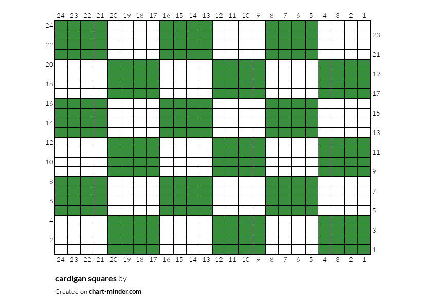 cardigan squares
