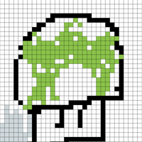 Copy of Plastic canvas mario