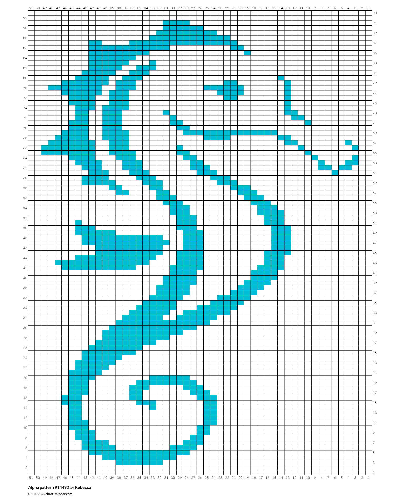 Alpha pattern #14492