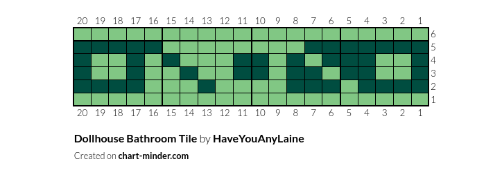 Dollhouse Bathroom Tile