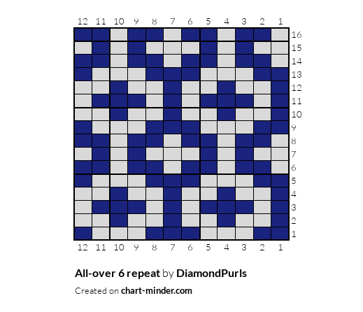 All-over 6 repeat