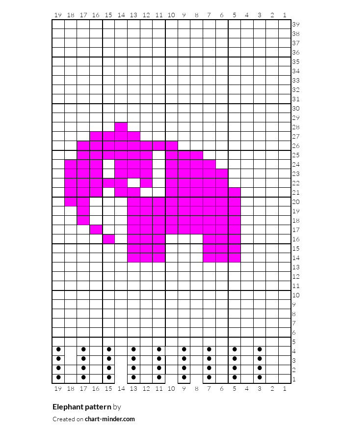 Elephant pattern