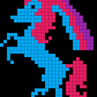 4 Color Unicorn