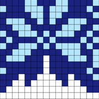 Wavy Snowflake nears bottom