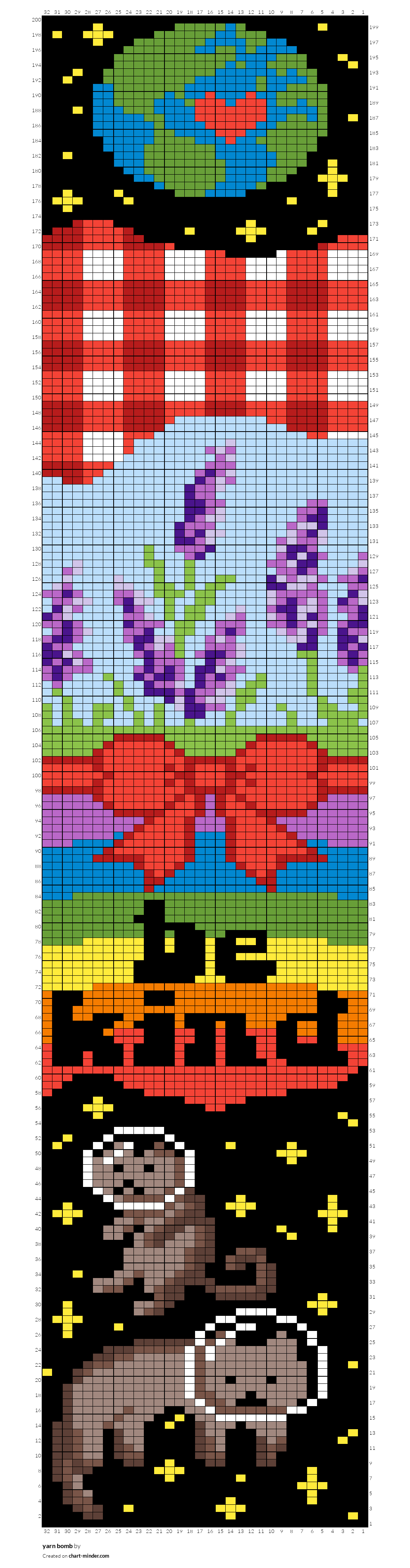 yarn bomb