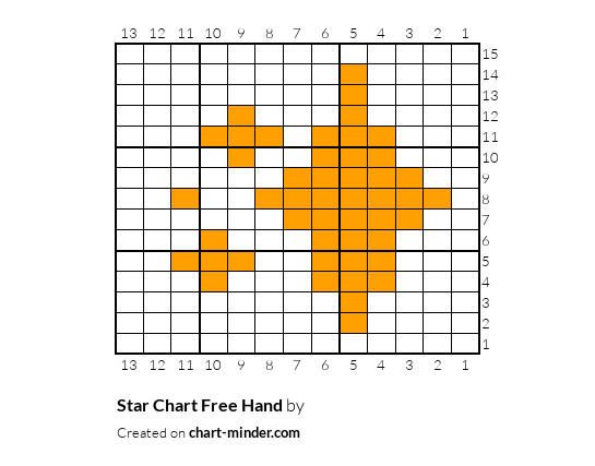 Star Chart Free Hand 