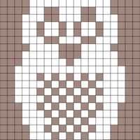 Owl Knitting Chart