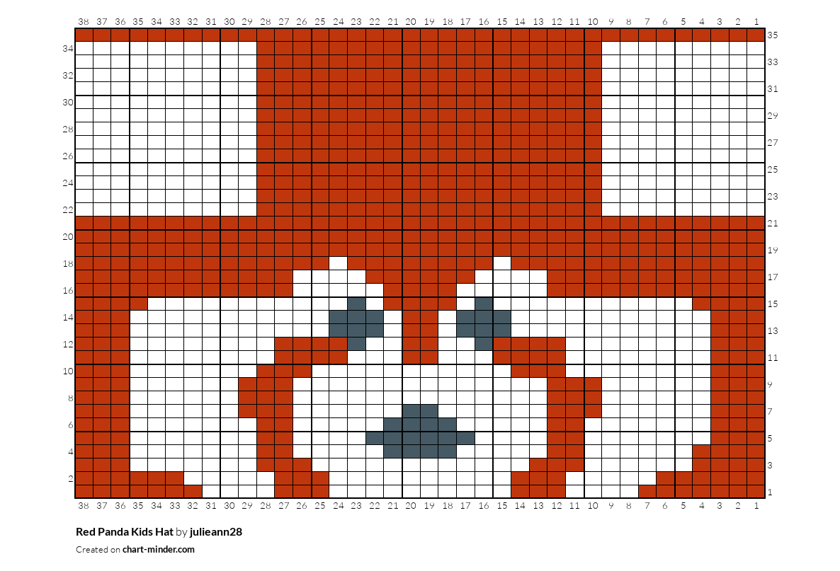 Red Panda Kids Hat