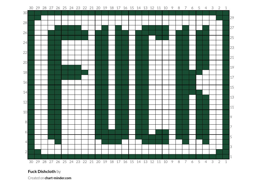 Fuck Dishcloth