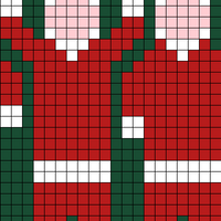 Santa's Piano Stocking