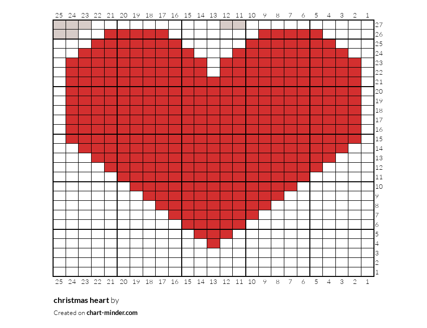christmas heart