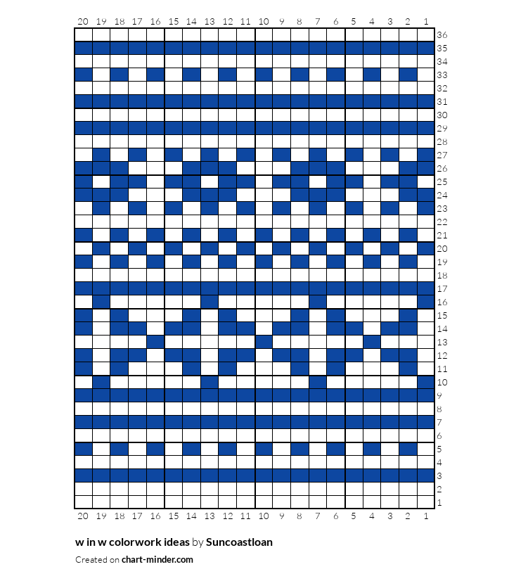 w in w colorwork ideas