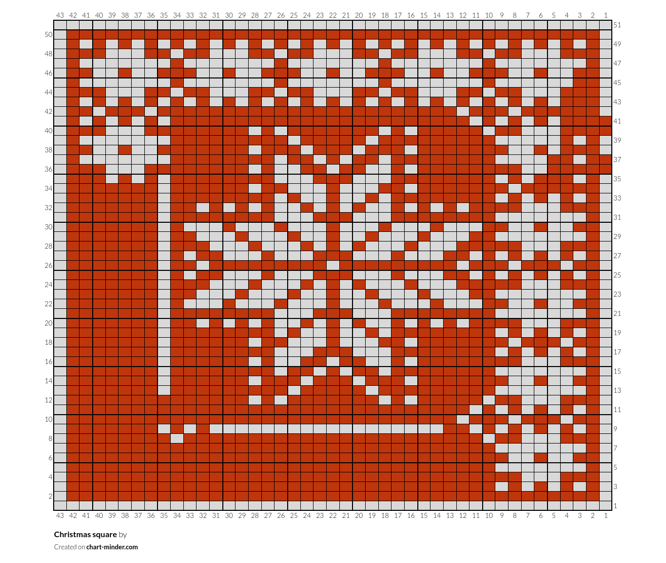 Christmas square