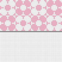 Mod flower pattern