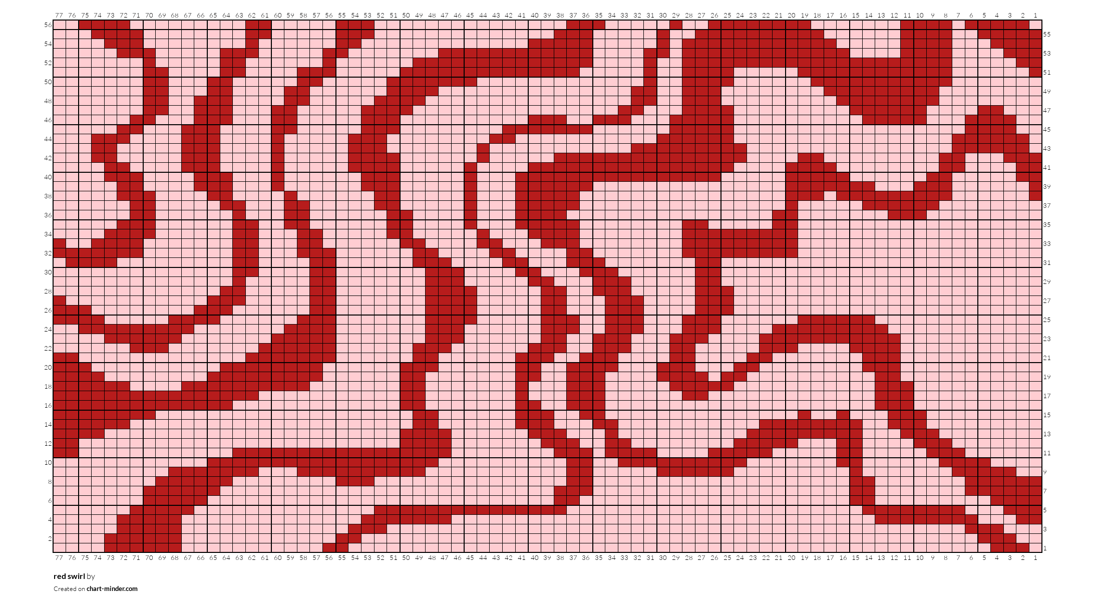 red swirl