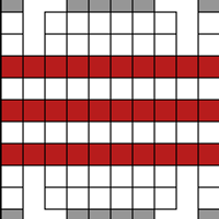 Blank small ornament pattern