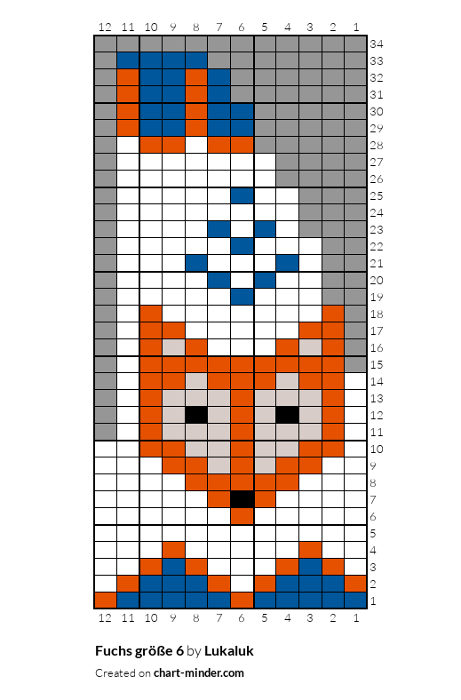 Fuchs größe 6