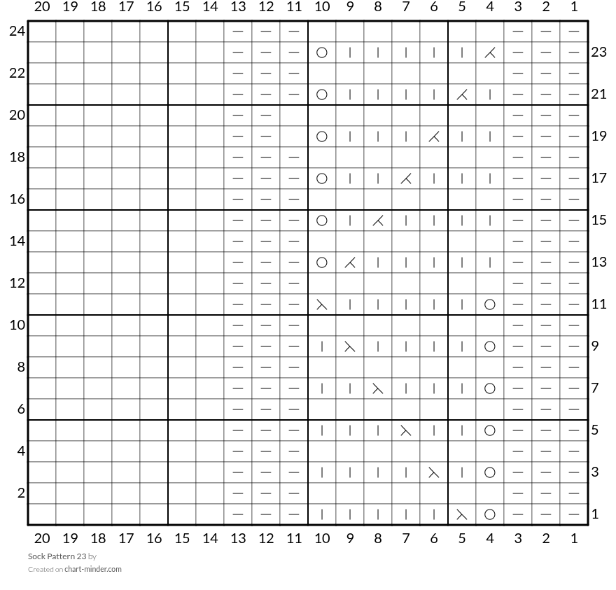Sock Pattern 23