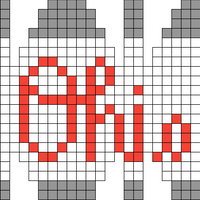 Script Ohio Ornament 