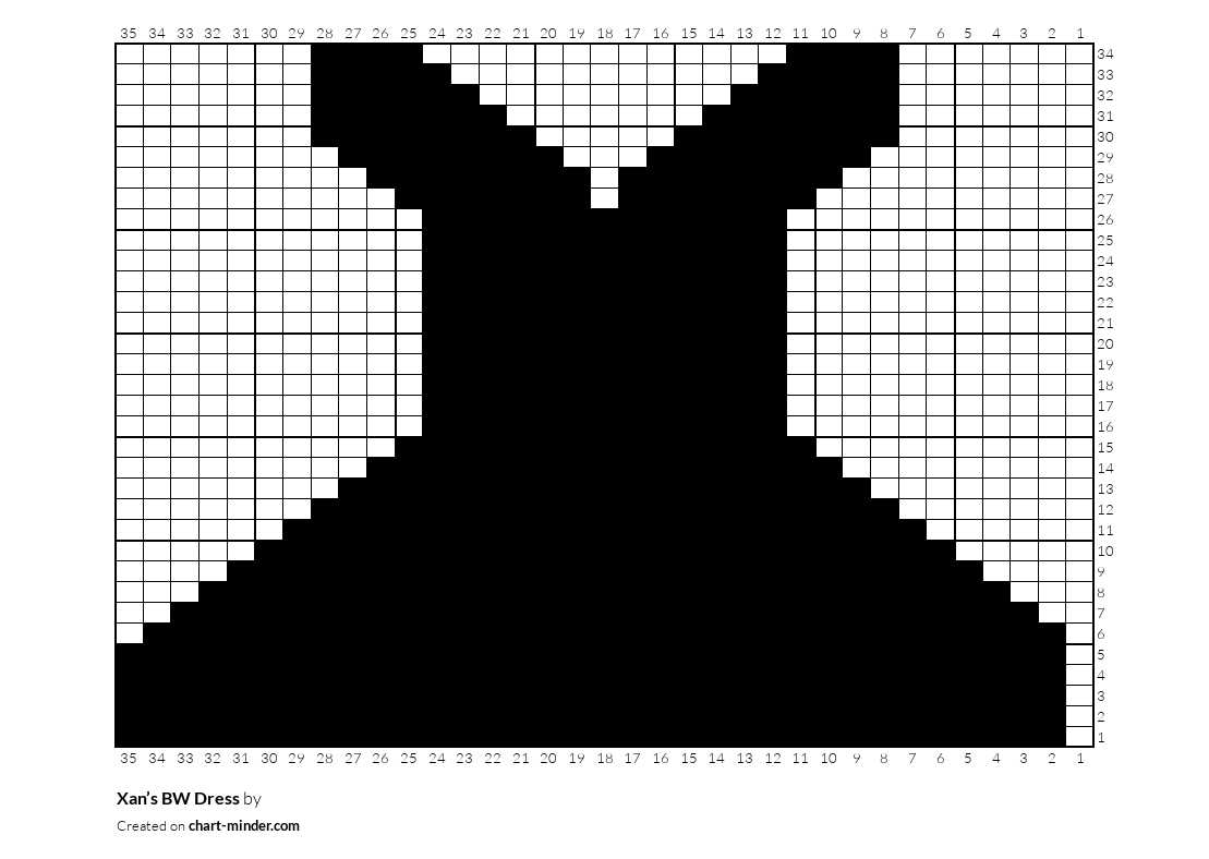 Xan’s BW Dress