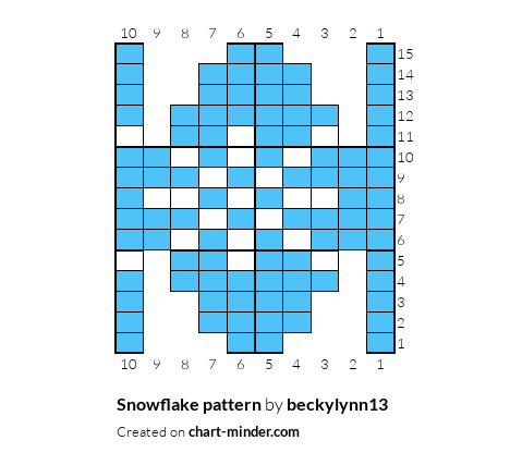 Snowflake pattern