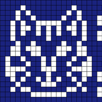 Stocking motifs—Christmas Kitten B