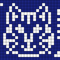 Stocking motifs—Christmas Kitten A