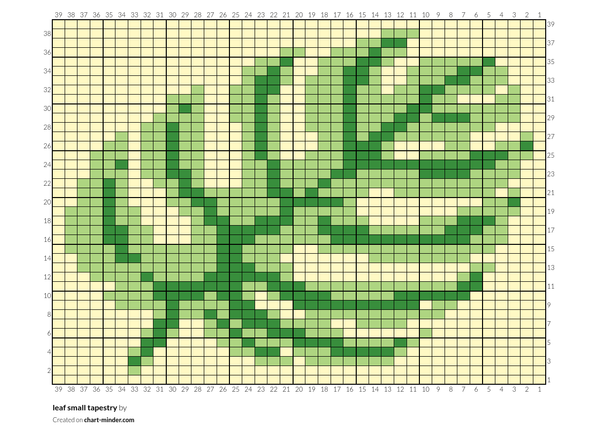 leaf small tapestry