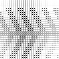 Charly 50 mailles diagonale 4