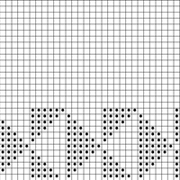 Charly 50 mailles triangle 2