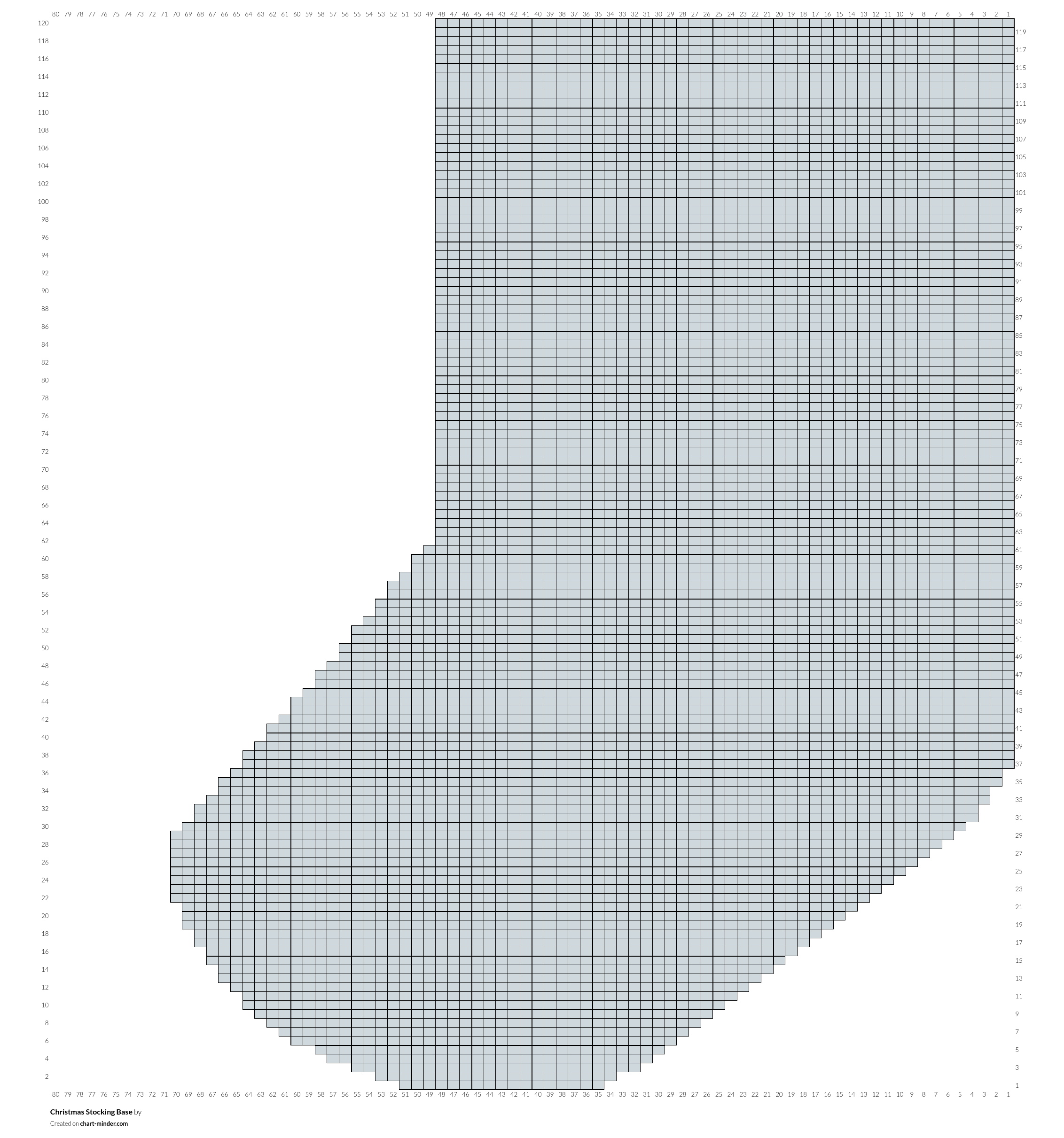 Christmas Stocking Base