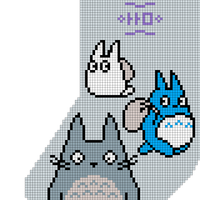 Forest Spirits Christmas Stocking V1