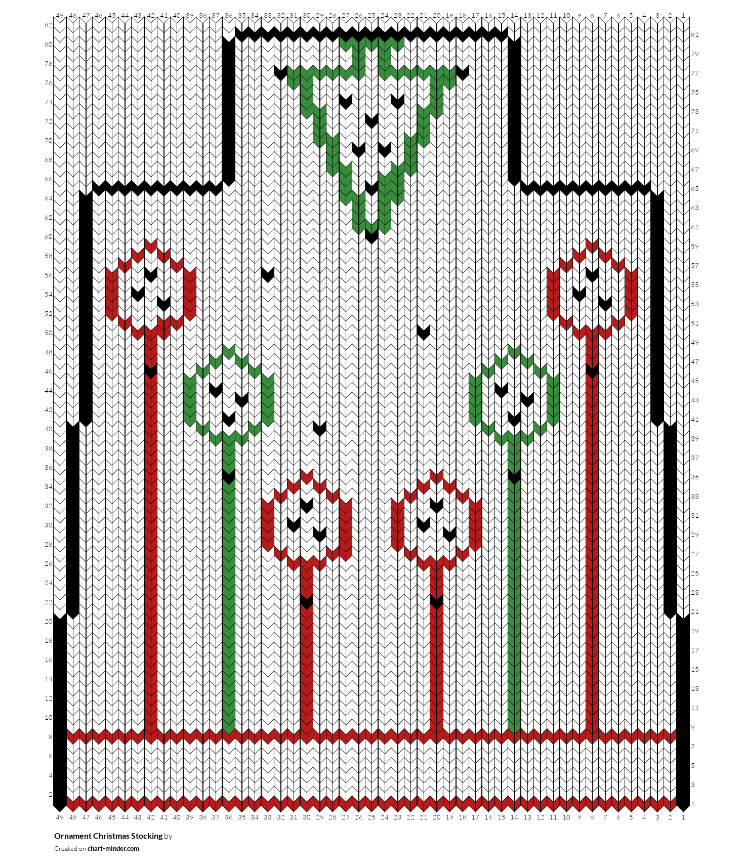 Ornament Christmas Stocking