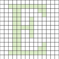 the letter E